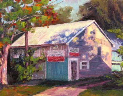 (image for) The Painter's Shed, Bayfield